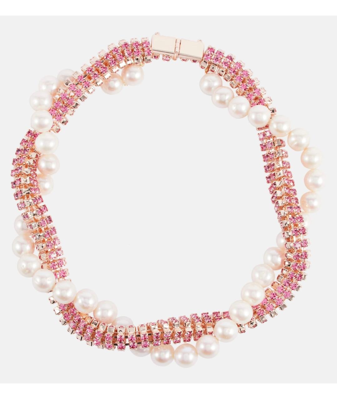 MAGDA BUTRYM Розовое латунное колье, фото 5