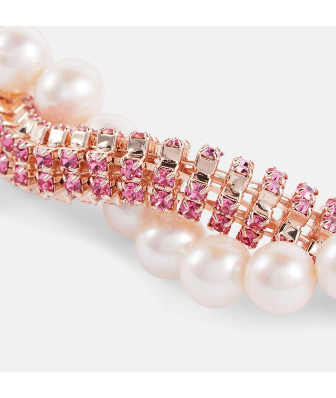 MAGDA BUTRYM Розовое латунное колье, фото 3