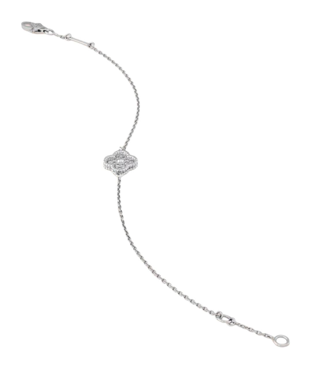 VAN CLEEF & ARPELS Серебрянный браслет из белого золота, фото 3