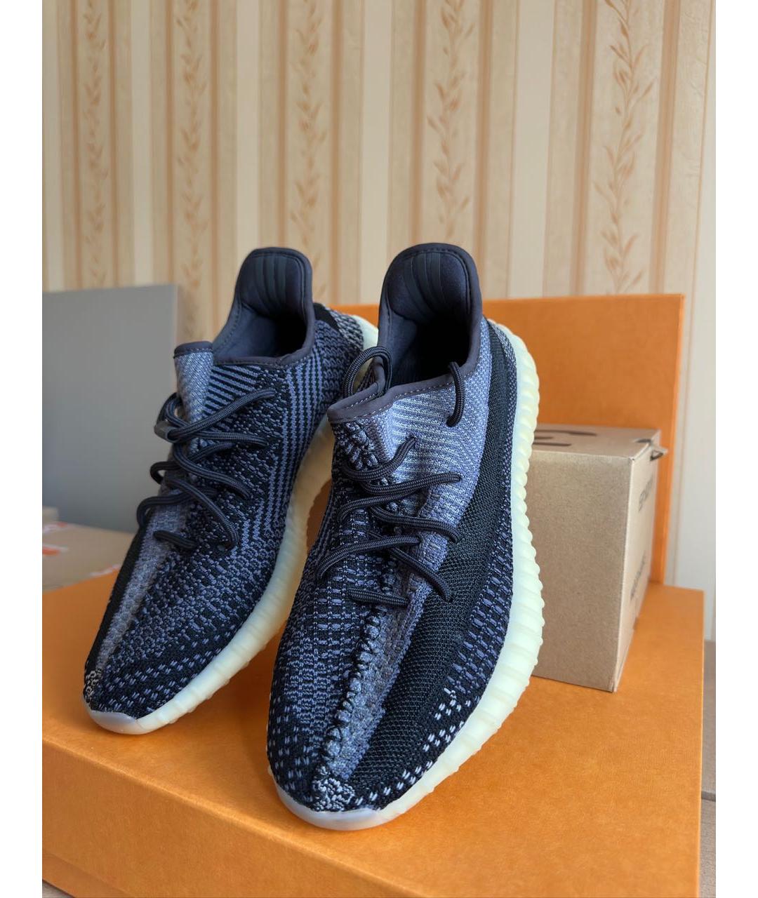 YEEZY Синие низкие кроссовки / кеды, фото 4