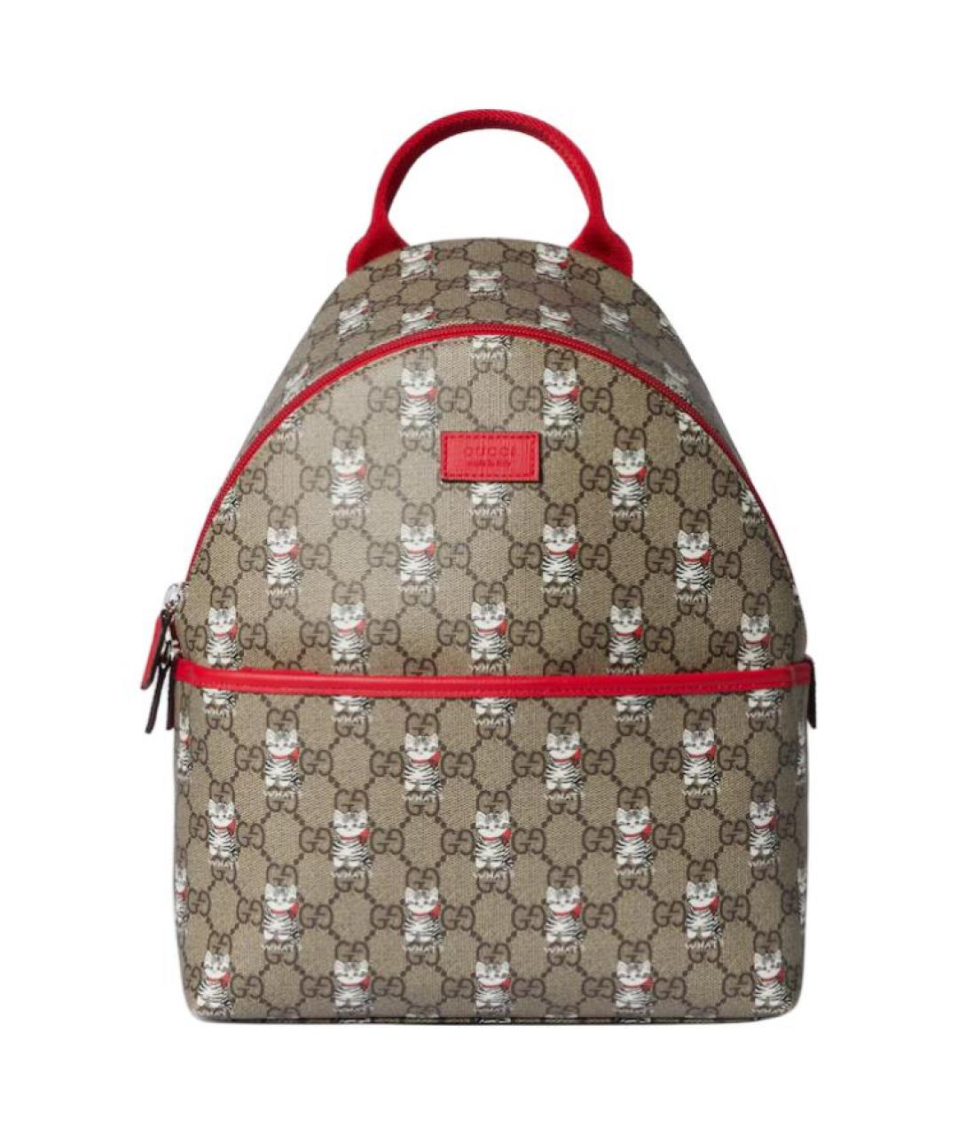 GUCCI Коричневый рюкзак, фото 1