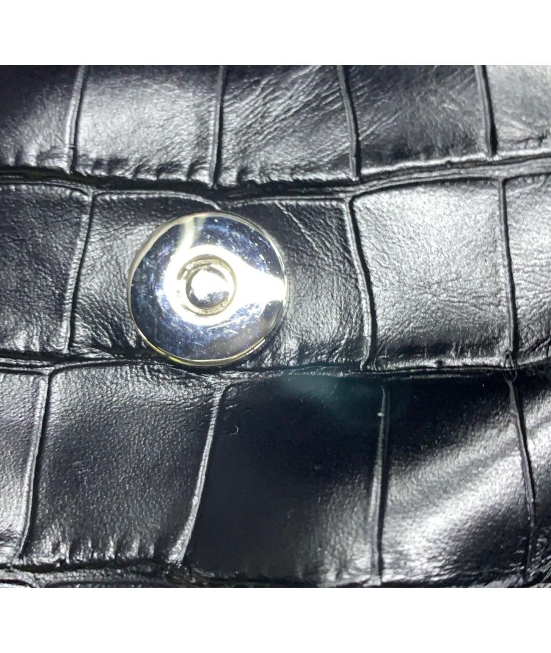 BALENCIAGA Черная кожаная сумка через плечо, фото 7