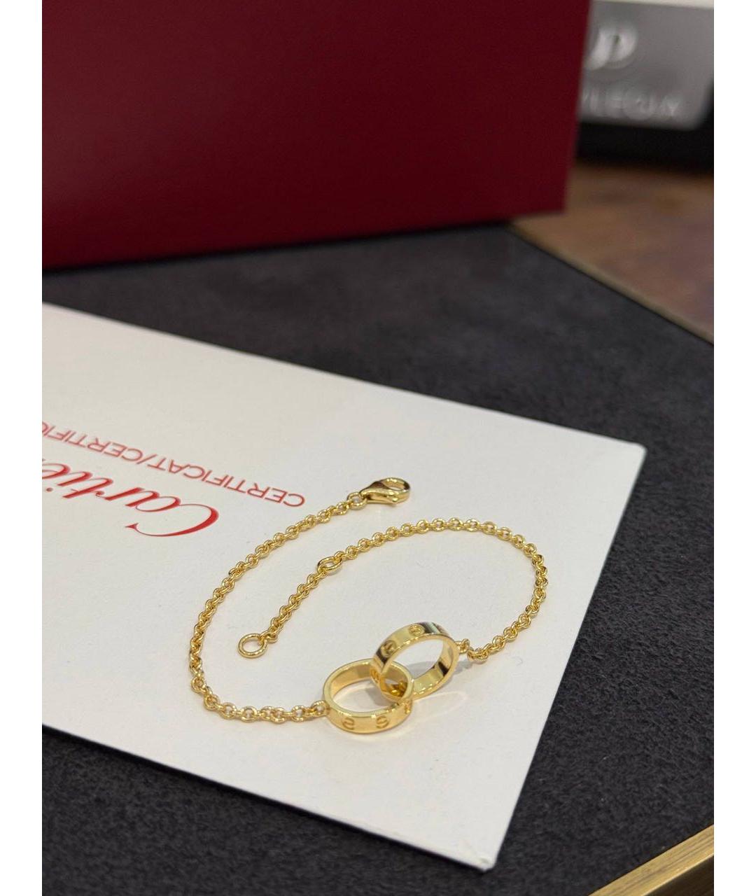 CARTIER Золотой браслет из желтого золота, фото 2