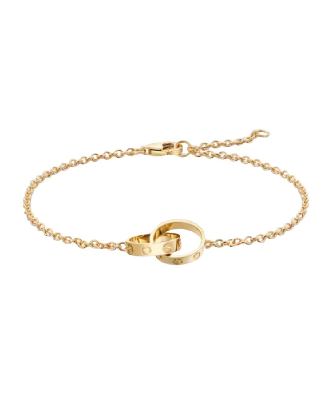 CARTIER Золотой браслет из желтого золота, фото 1