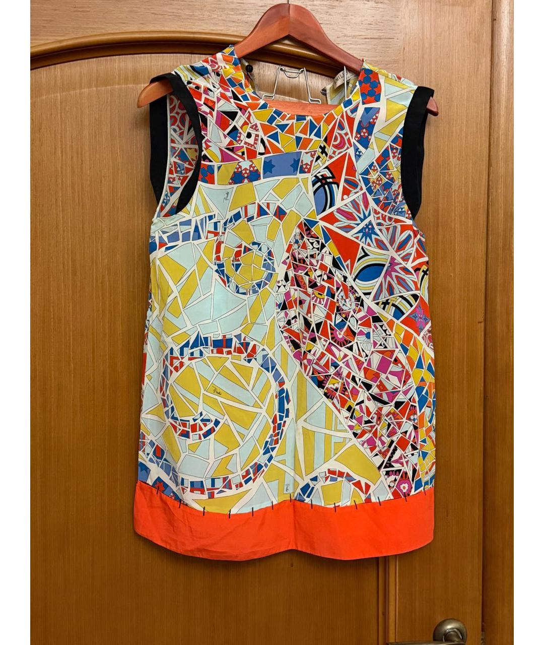 EMILIO PUCCI Мульти майка, фото 4