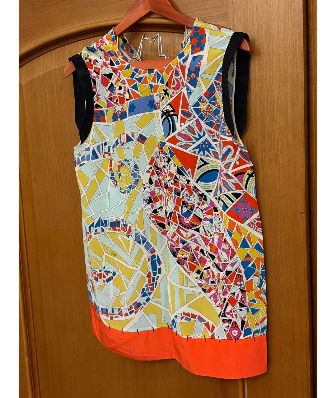 EMILIO PUCCI Мульти майка, фото 3