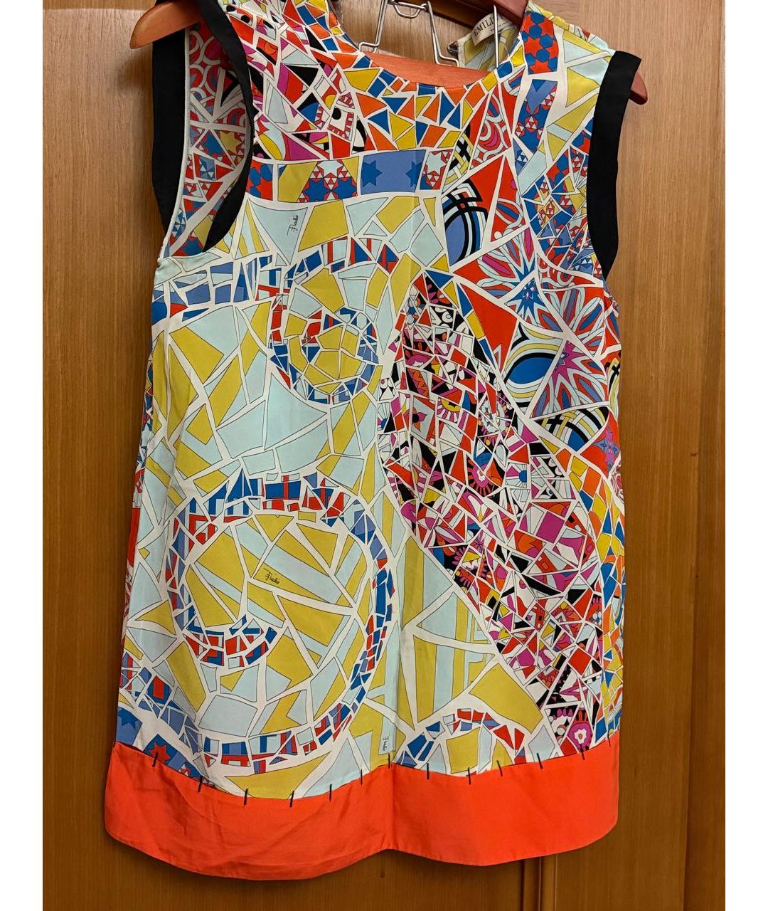 EMILIO PUCCI Мульти майка, фото 2