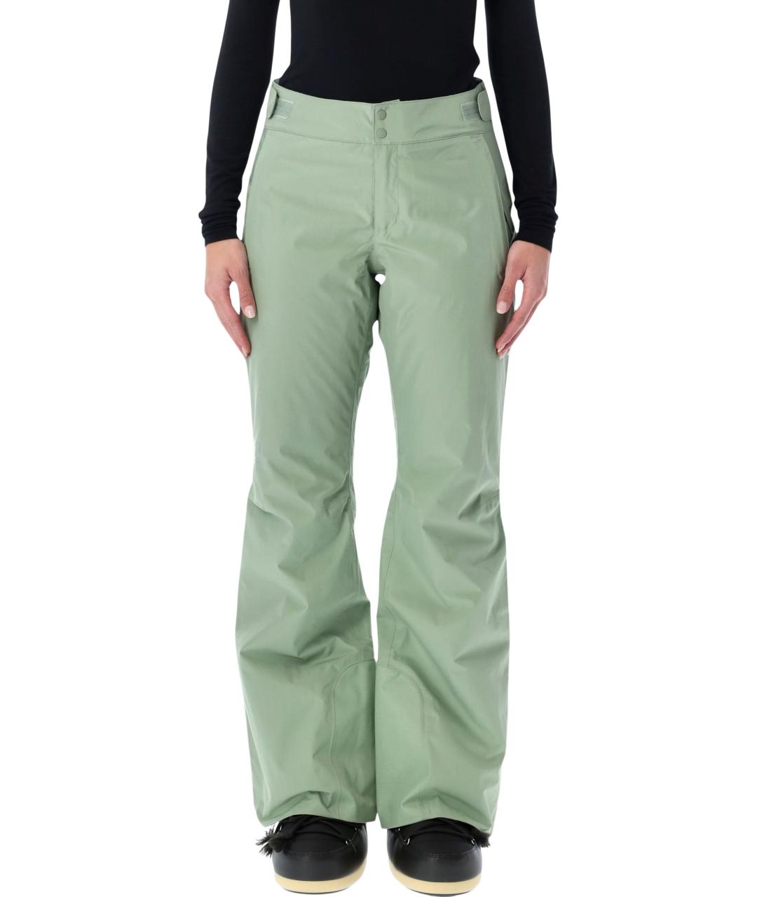 THE NORTH FACE Зеленые полиэстеровые прямые брюки, фото 4