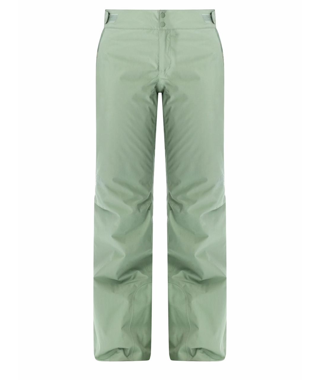 THE NORTH FACE Зеленые полиэстеровые прямые брюки, фото 1