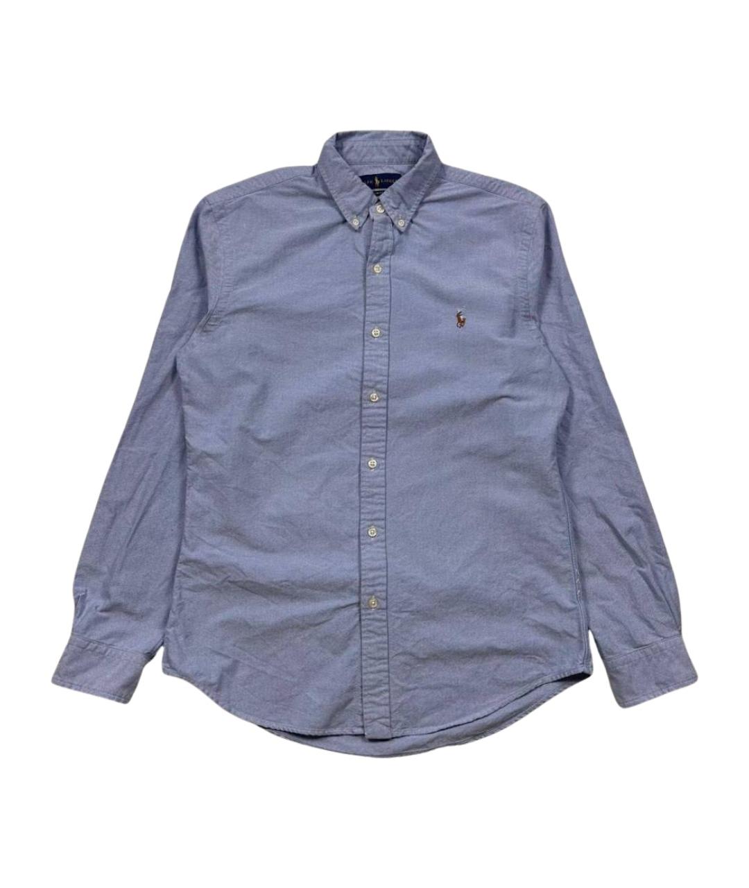 POLO RALPH LAUREN Голубая хлопковая кэжуал рубашка, фото 1