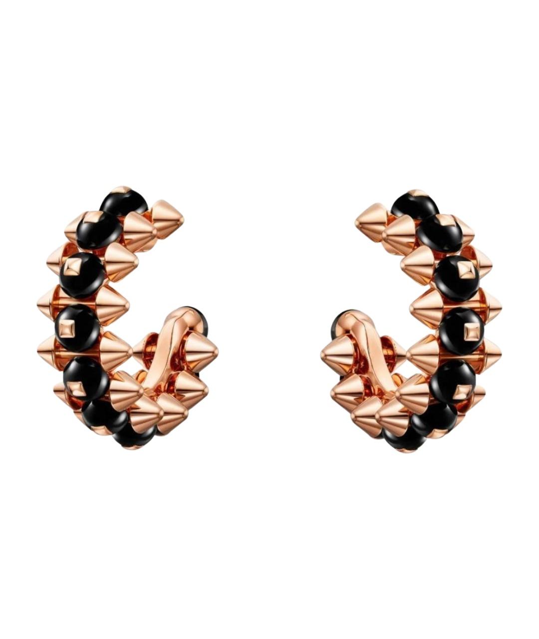 CARTIER Золотые серьги из розового золота, фото 1