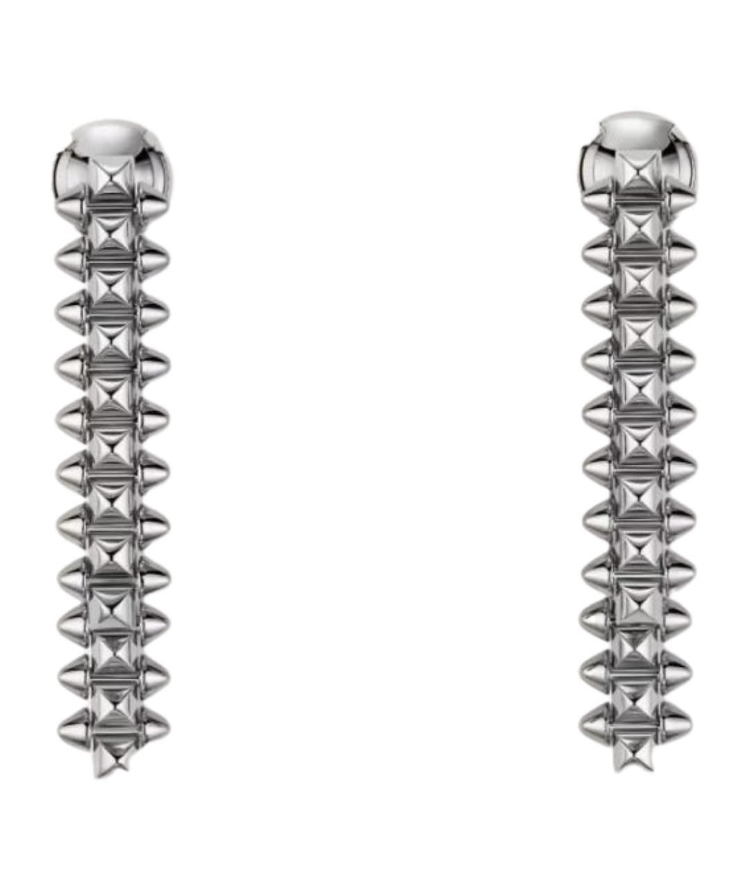 CARTIER Серебряные серьги из белого золота, фото 1