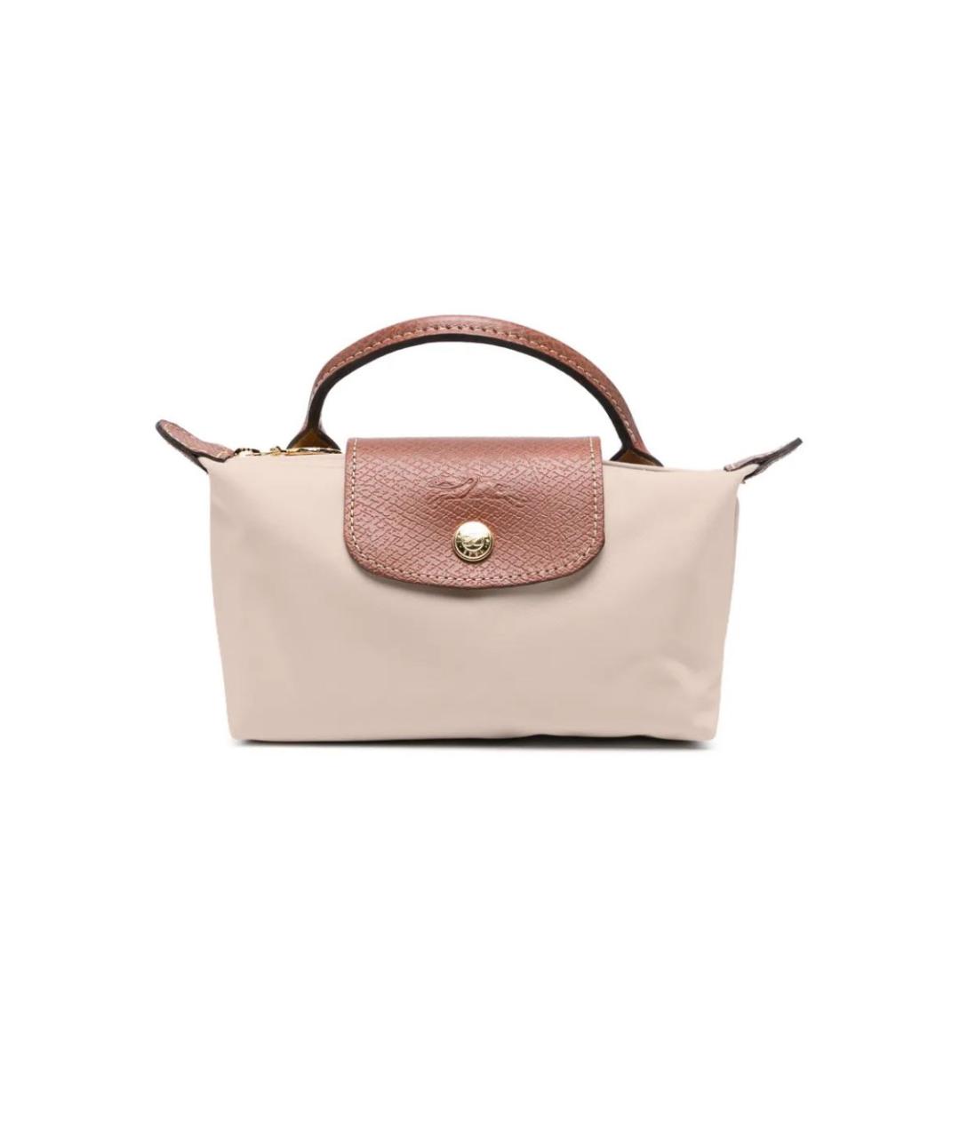 LONGCHAMP Белая сумка с короткими ручками, фото 6