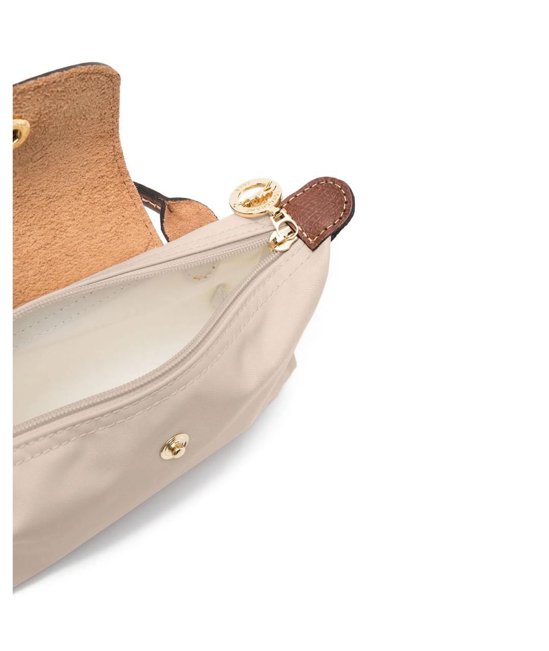 LONGCHAMP Белая сумка с короткими ручками, фото 5