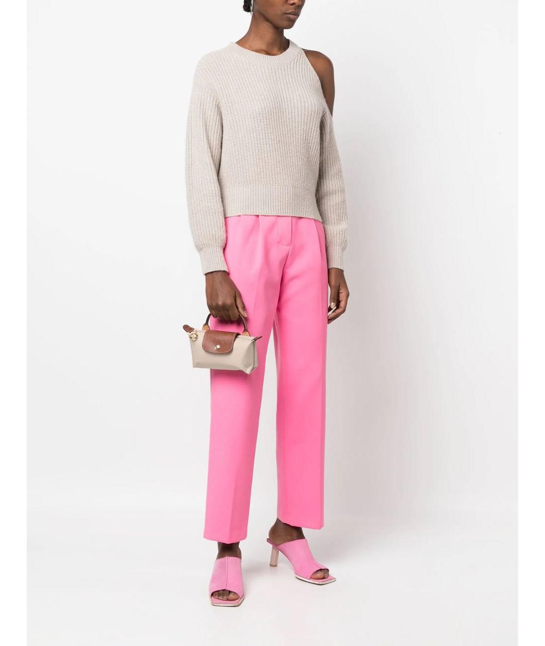 LONGCHAMP Белая сумка с короткими ручками, фото 2