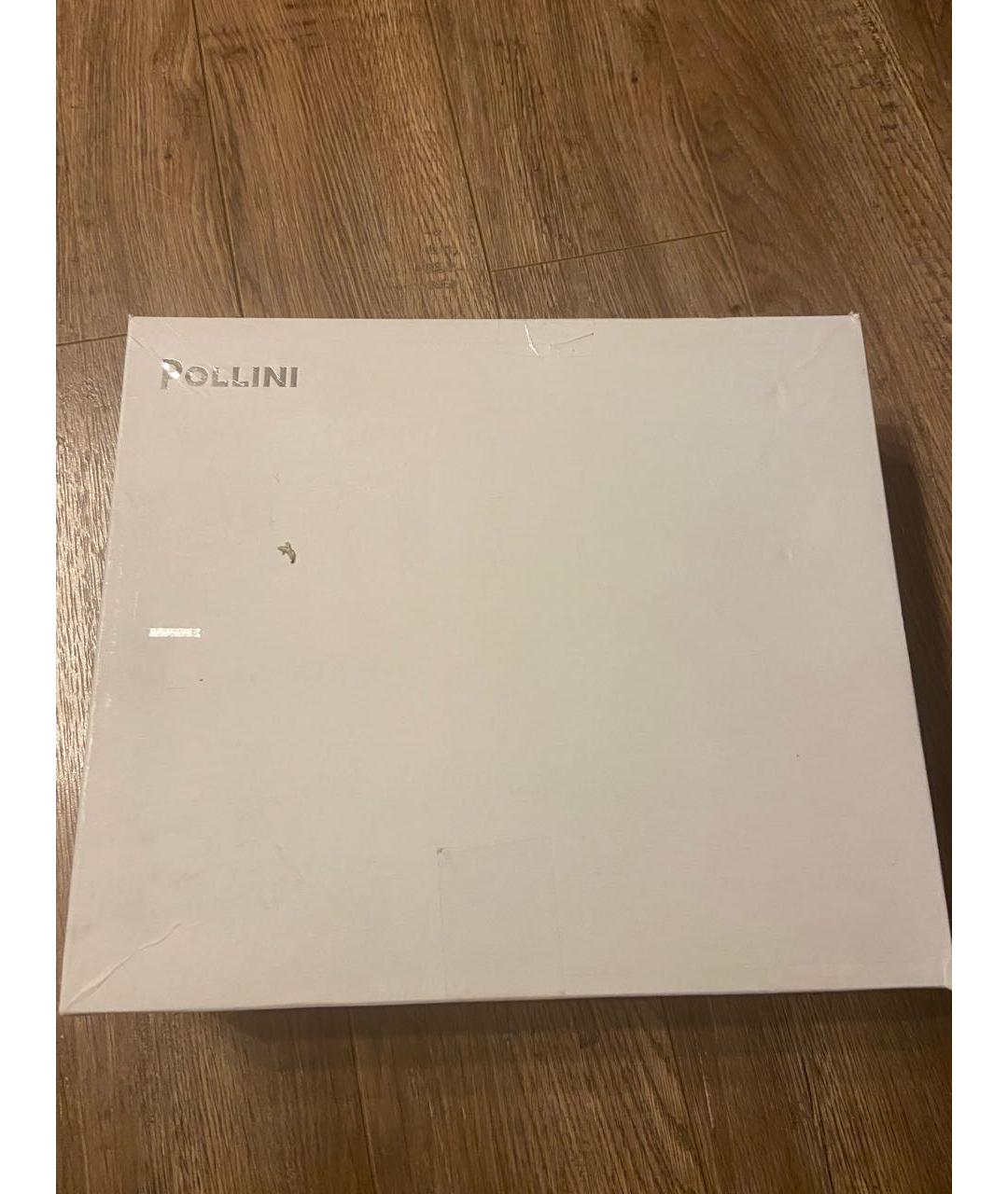 POLLINI Бордовые сапоги, фото 7