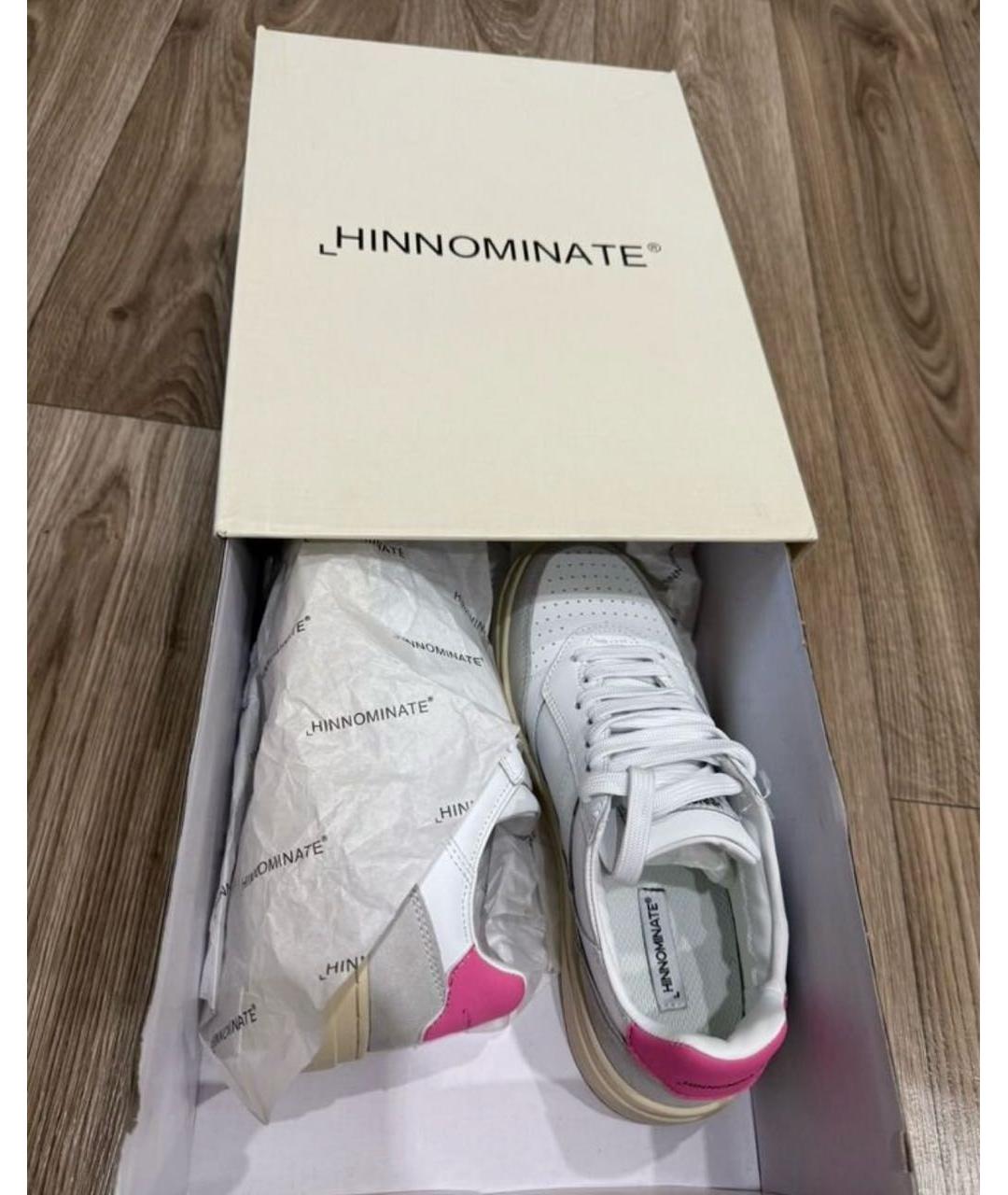 HINNOMINATE Белые кожаные кеды, фото 7