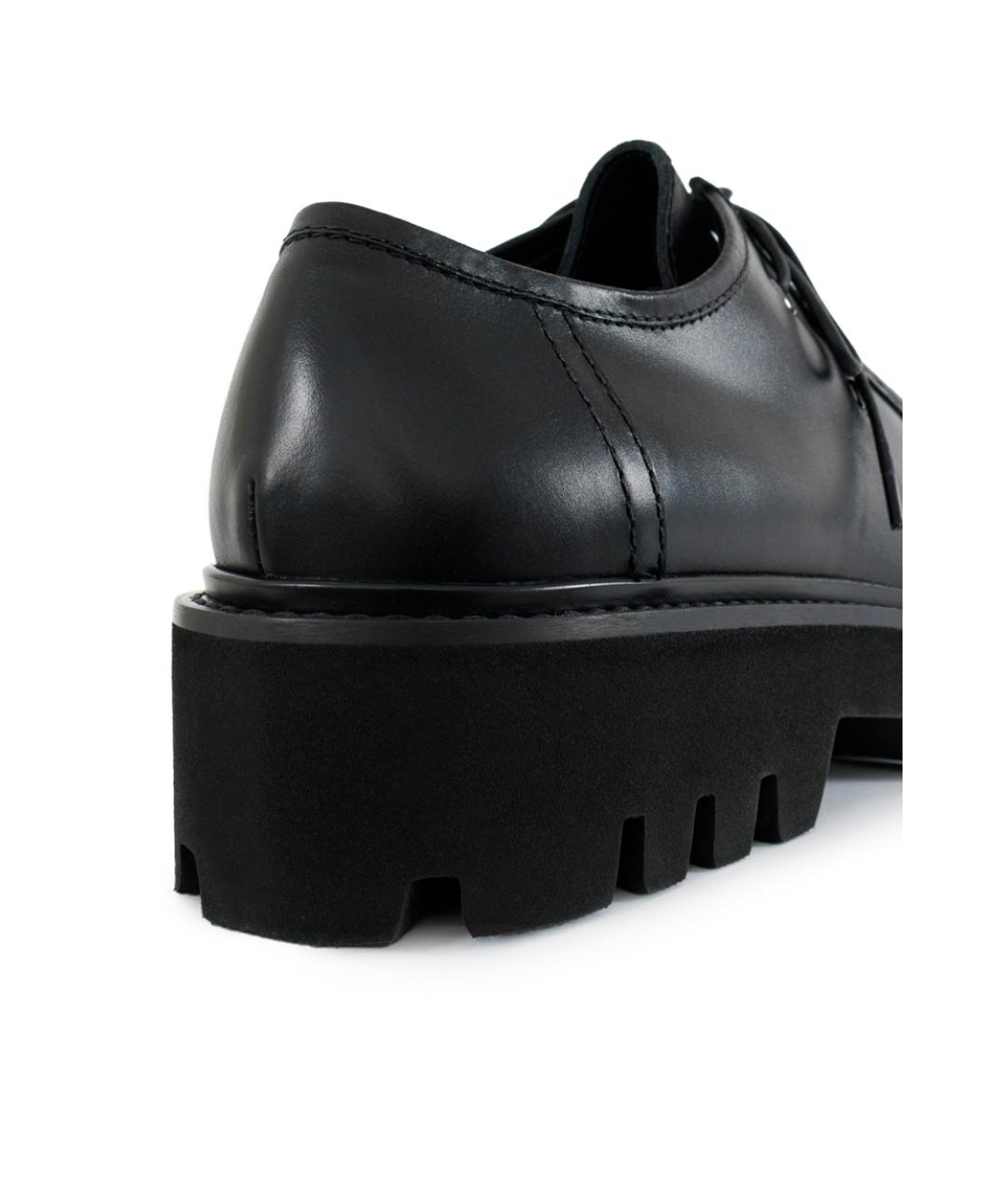 PREMIATA Черные кожаные лоферы, фото 2