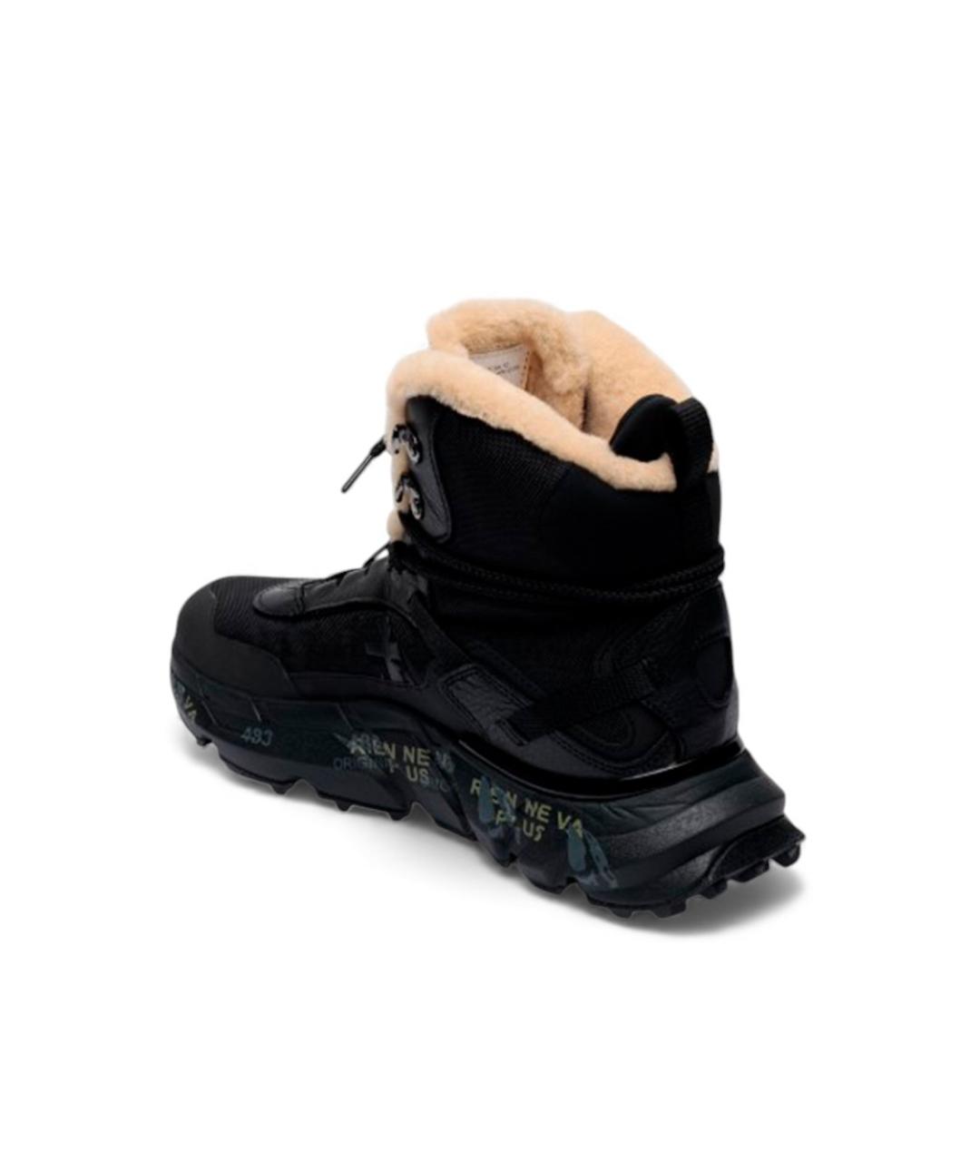 PREMIATA Черные кроссовки, фото 3