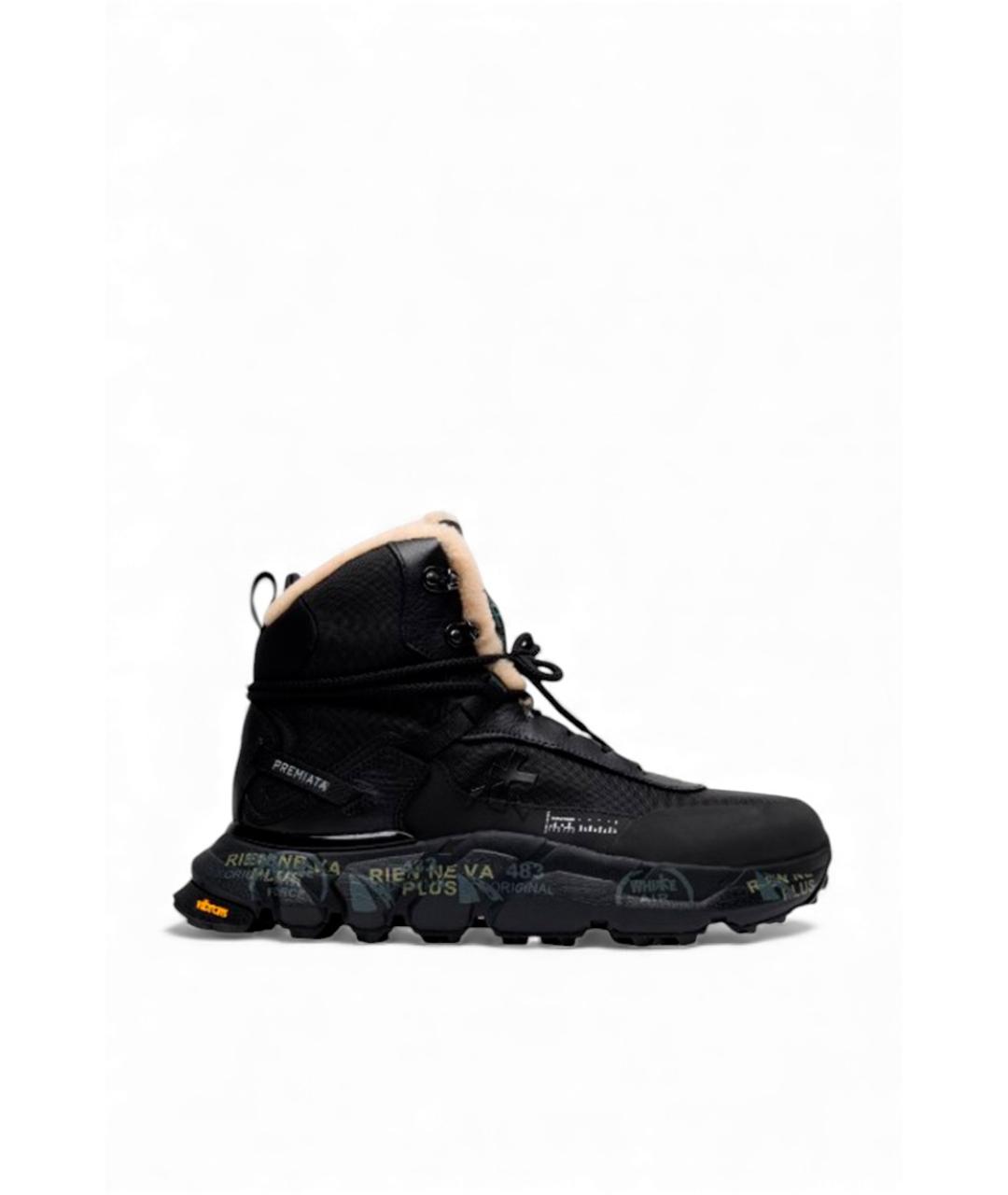 PREMIATA Черные кроссовки, фото 4