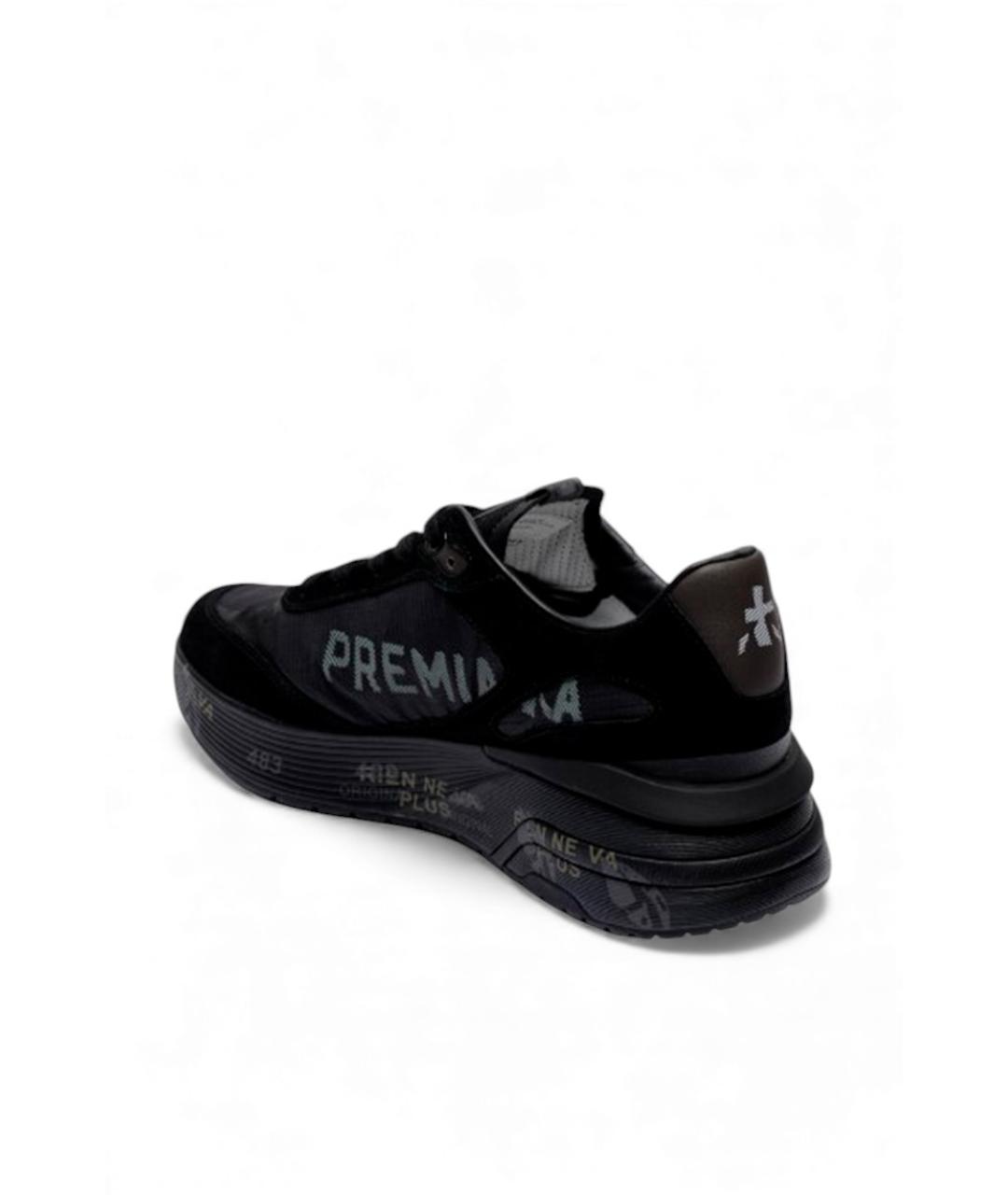 PREMIATA Черные текстильные кроссовки, фото 3