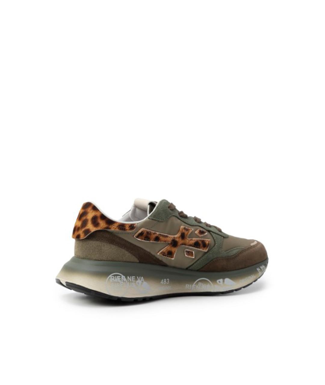 PREMIATA Зеленые кроссовки, фото 2