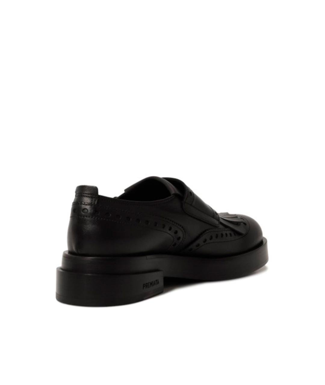 PREMIATA Черные кожаные лоферы, фото 3