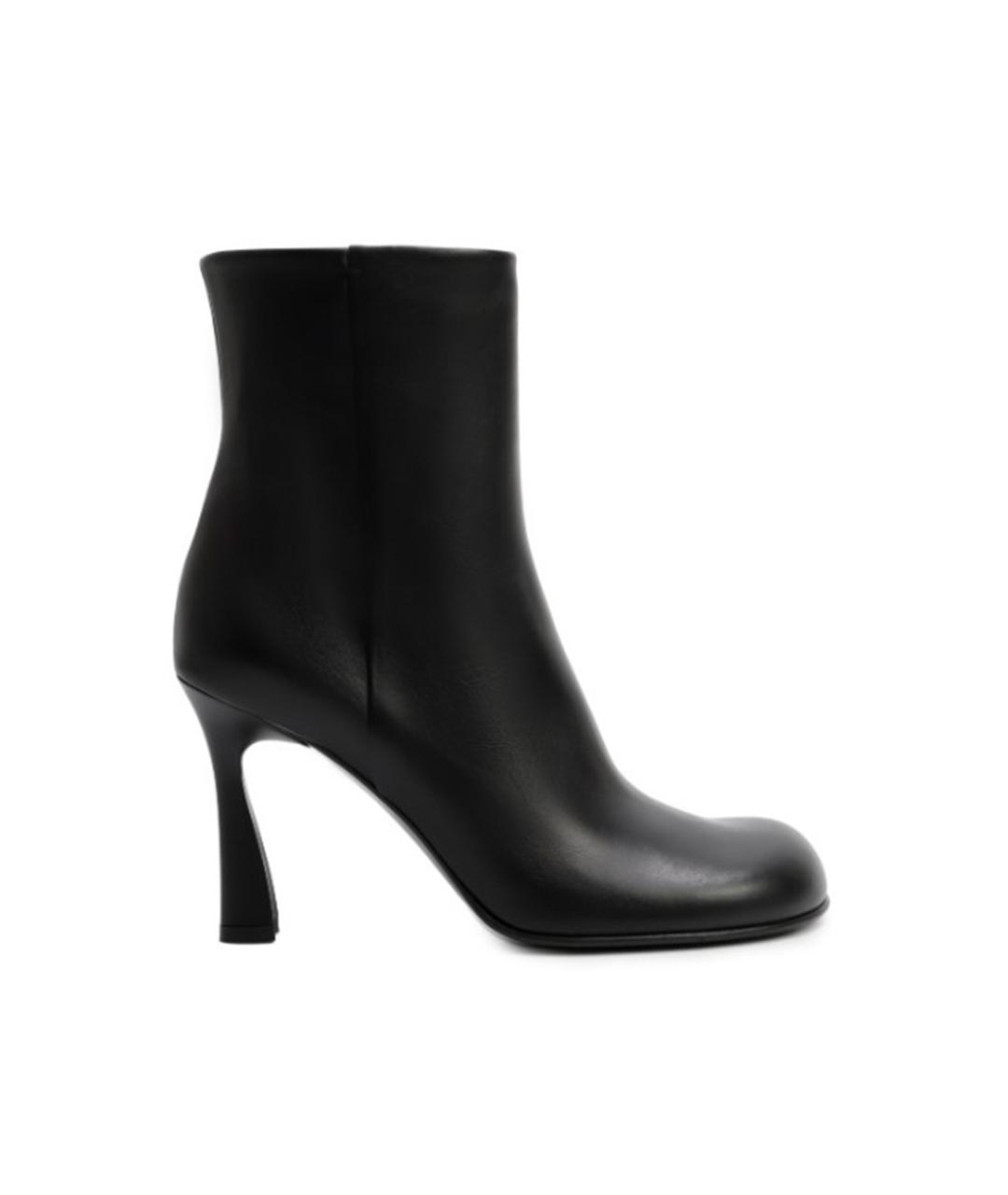 PREMIATA Черные кожаные ботильоны, фото 4
