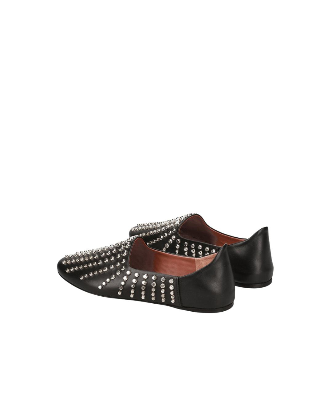 PREMIATA Черные кожаные балетки, фото 3