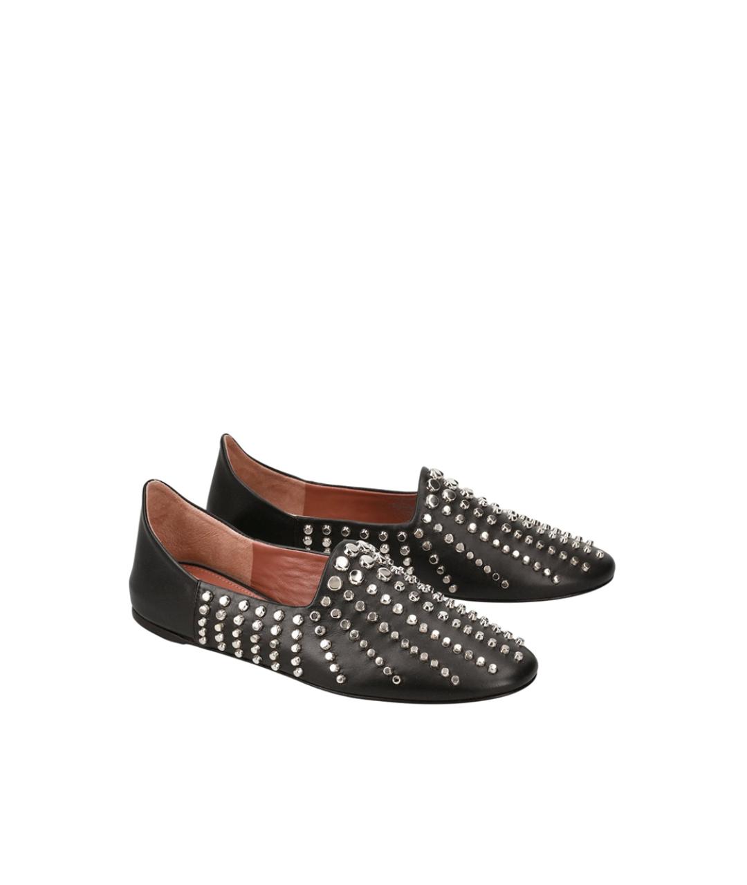 PREMIATA Черные кожаные балетки, фото 2