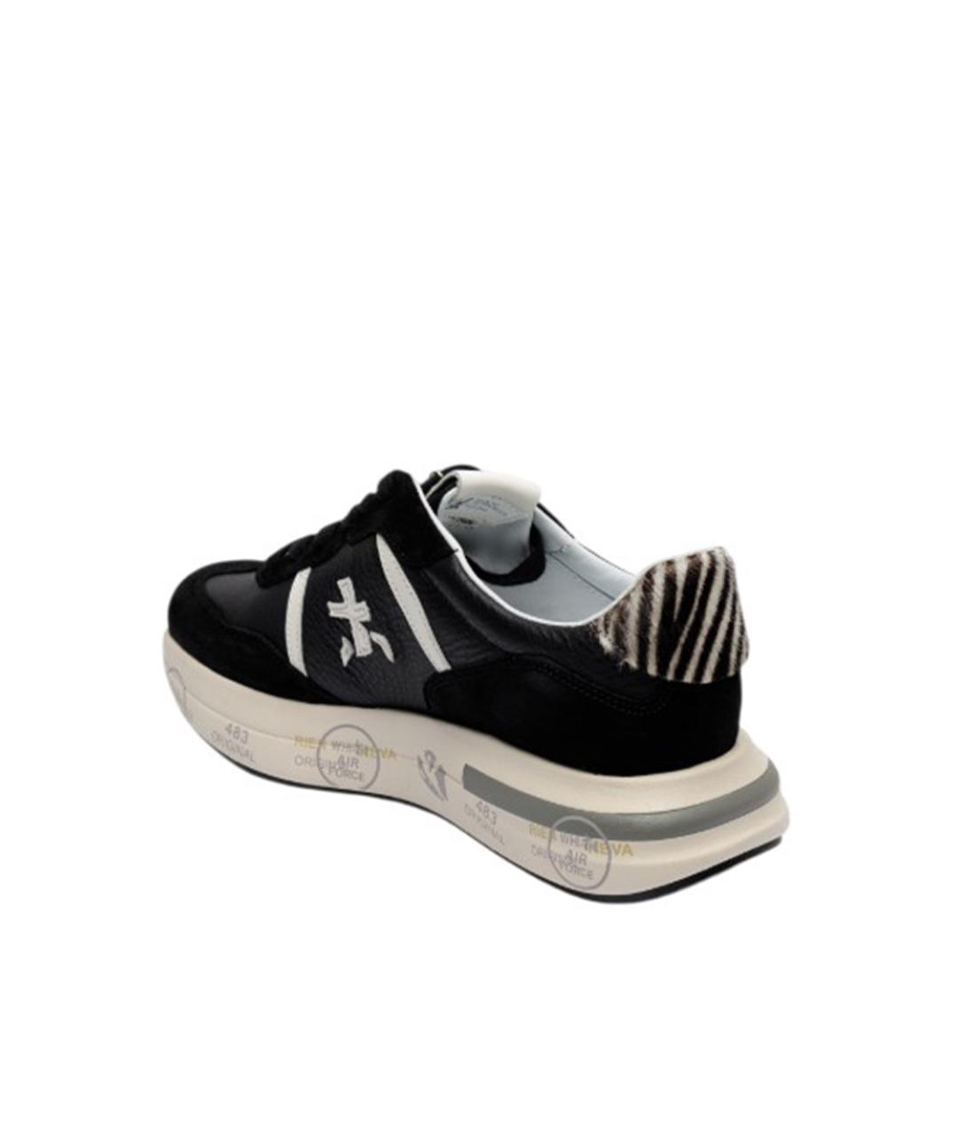 PREMIATA Черные текстильные кроссовки, фото 3