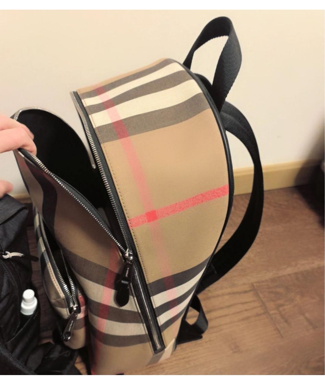 BURBERRY Коричневый рюкзак, фото 8