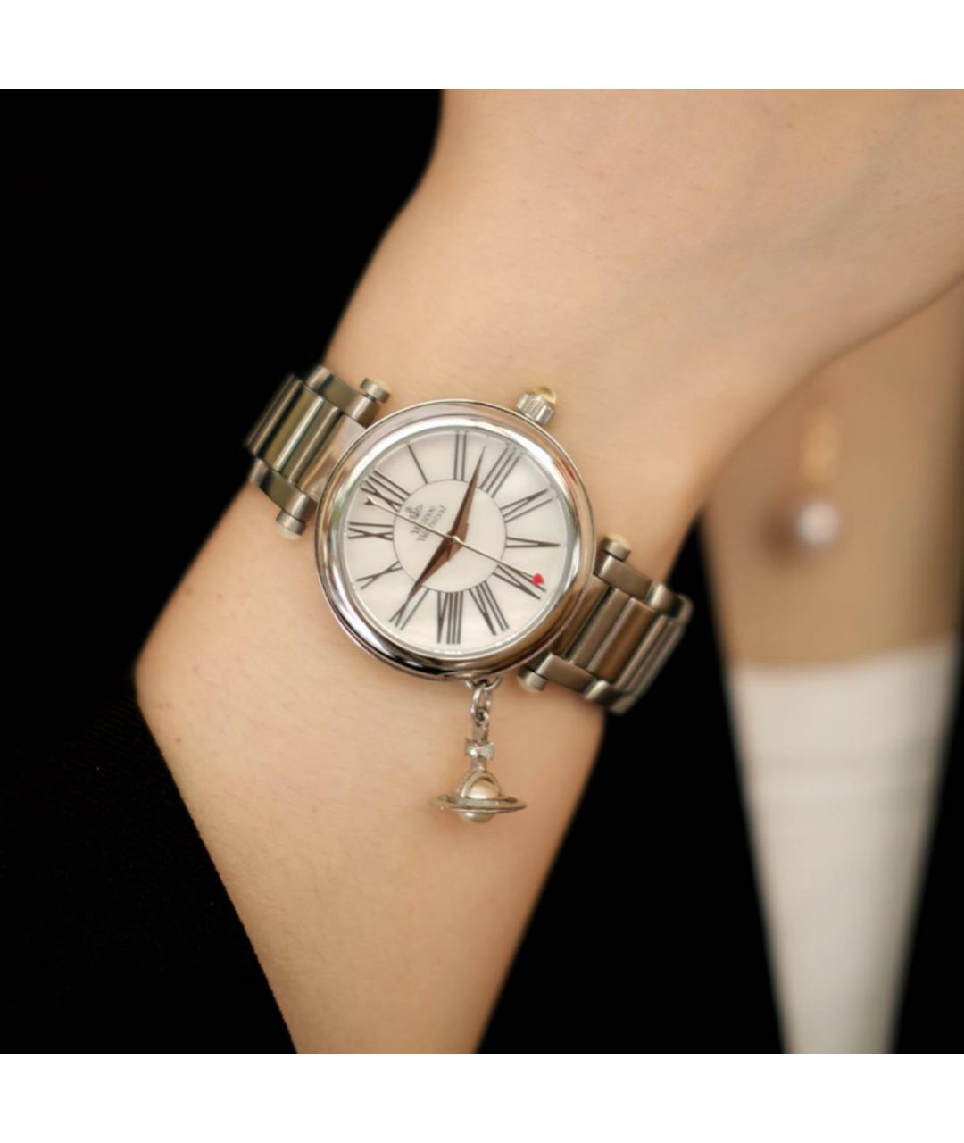 VIVIENNE WESTWOOD Серебряные стальные часы, фото 3