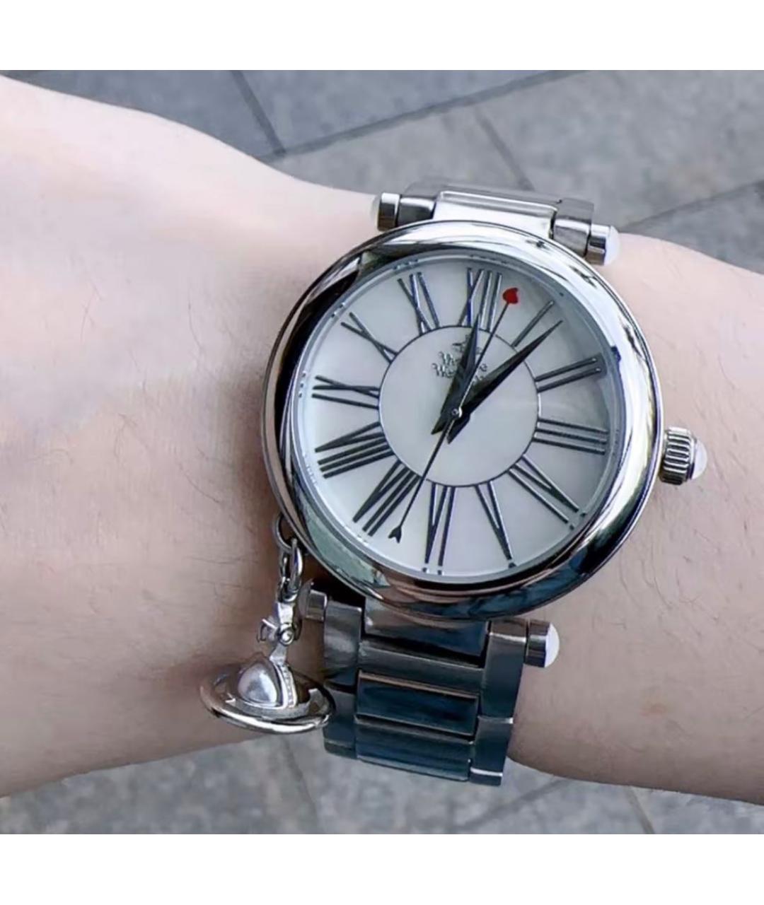 VIVIENNE WESTWOOD Серебряные стальные часы, фото 8