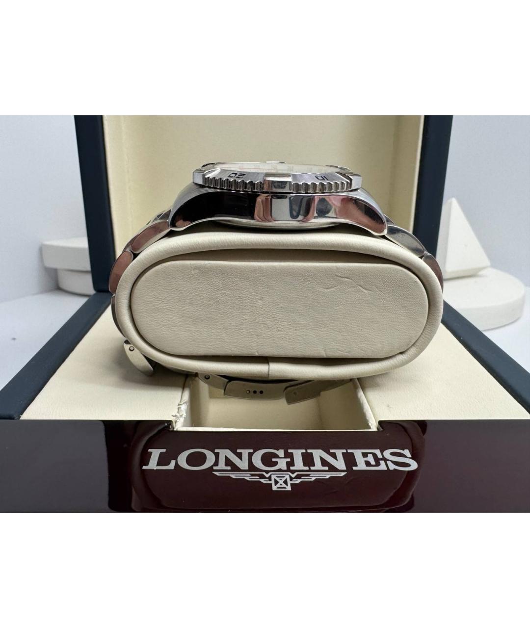 LONGINES Серебряные металлические часы, фото 3