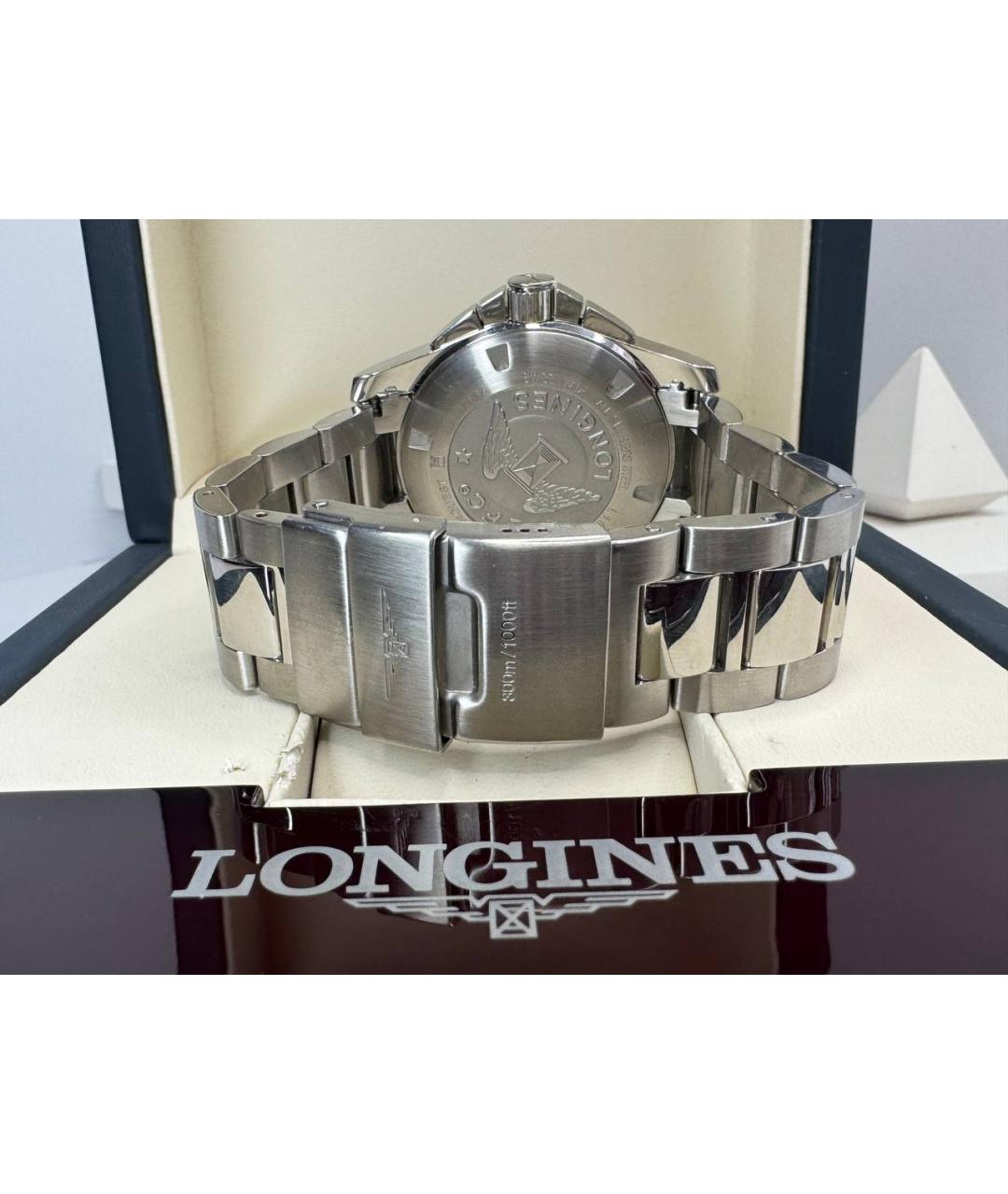 LONGINES Серебряные металлические часы, фото 5