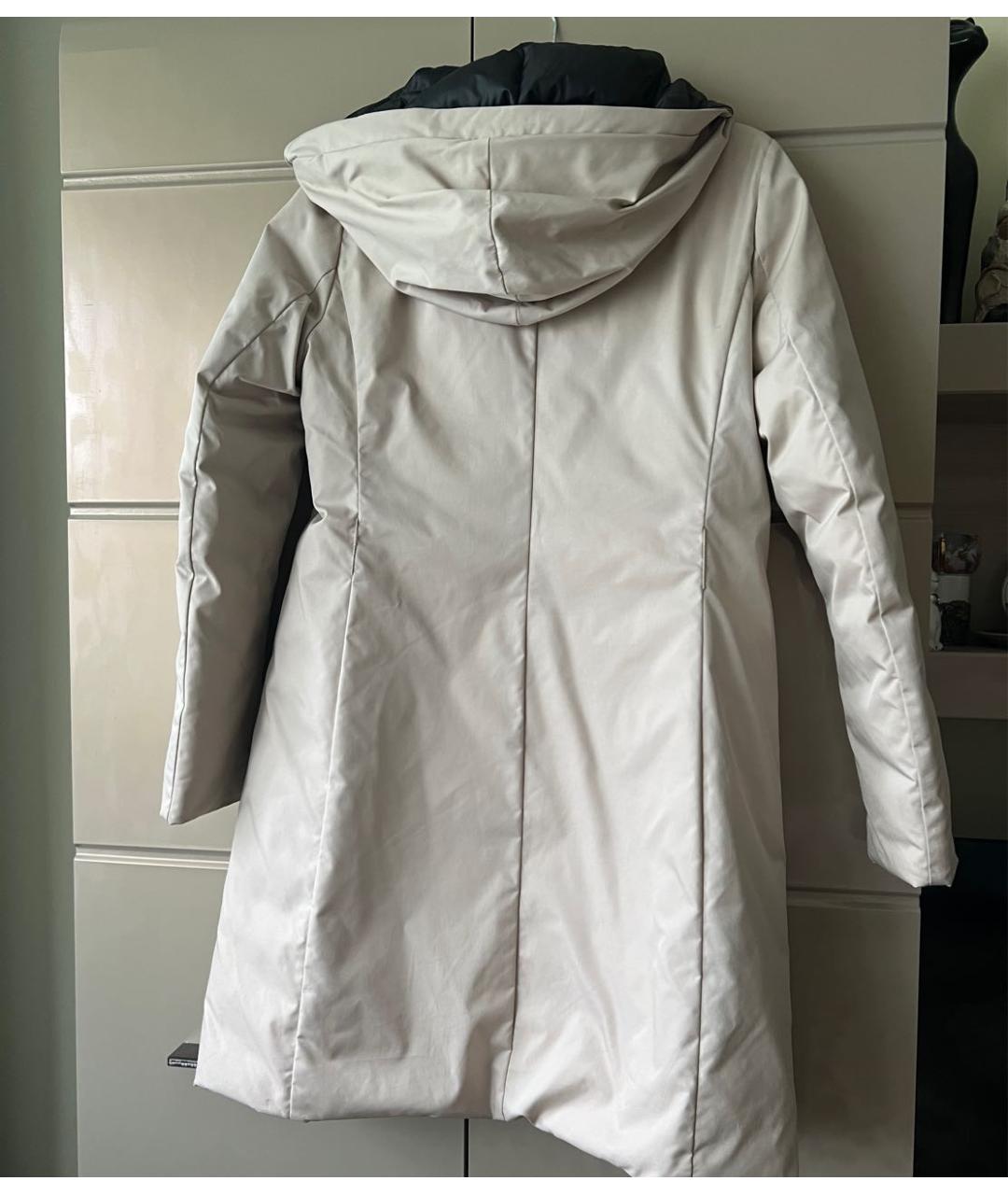 WEEKEND MAX MARA Бежевая полиэстеровая куртка, фото 2