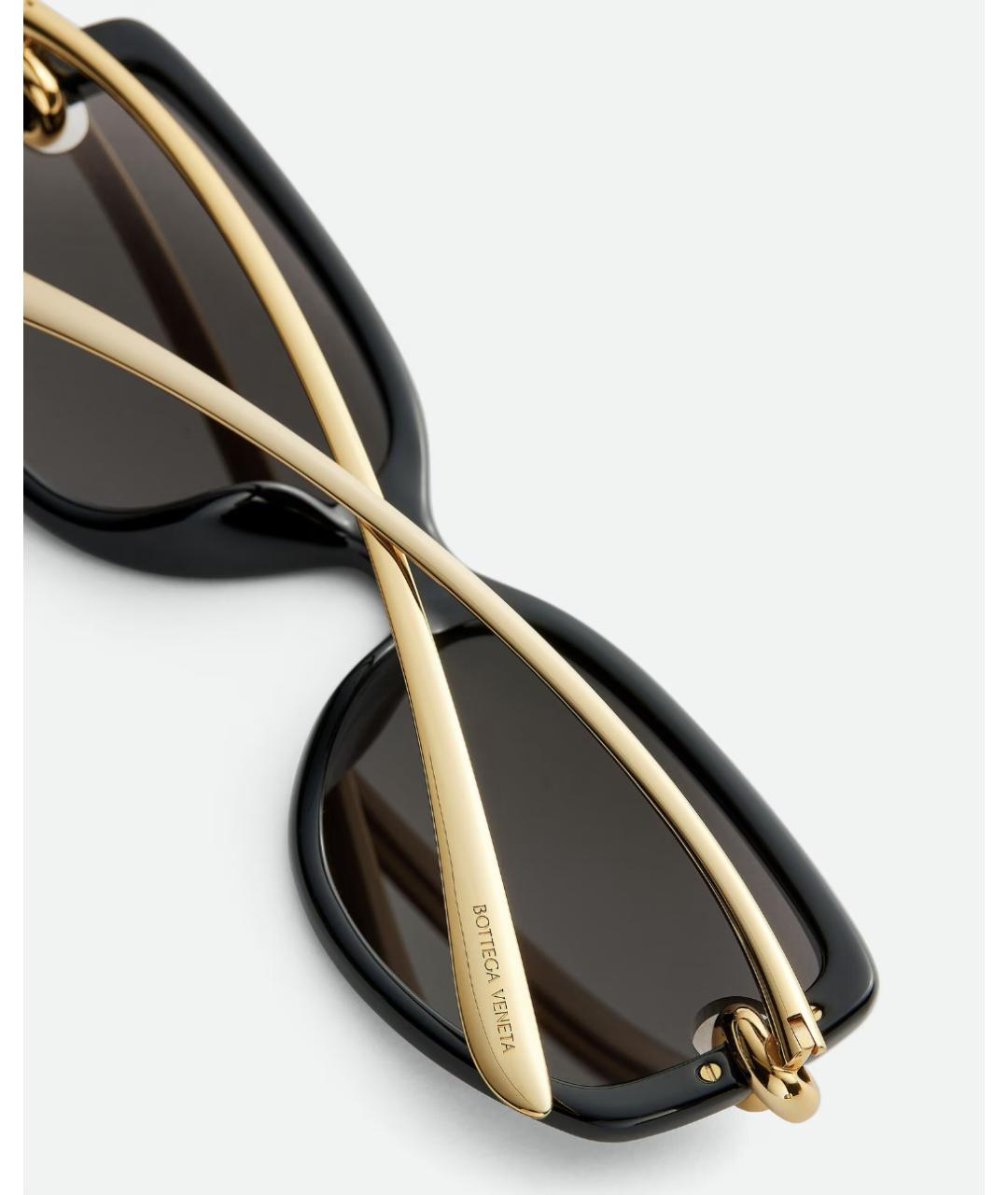 BOTTEGA VENETA Черные солнцезащитные очки, фото 4