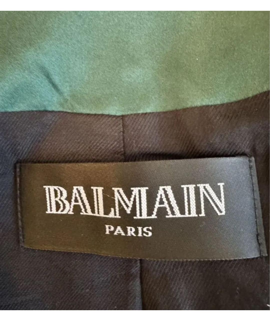 BALMAIN Бархатный жакет/пиджак, фото 5