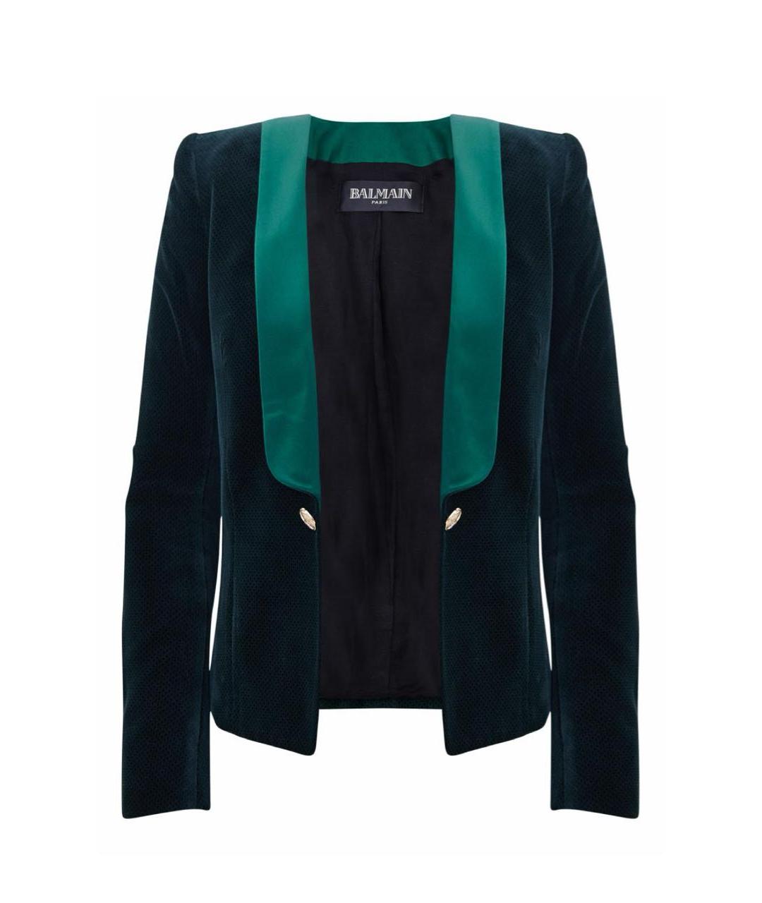 BALMAIN Бархатный жакет/пиджак, фото 1