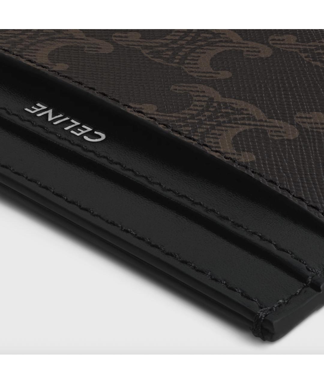 CELINE Черный кардхолдер, фото 4