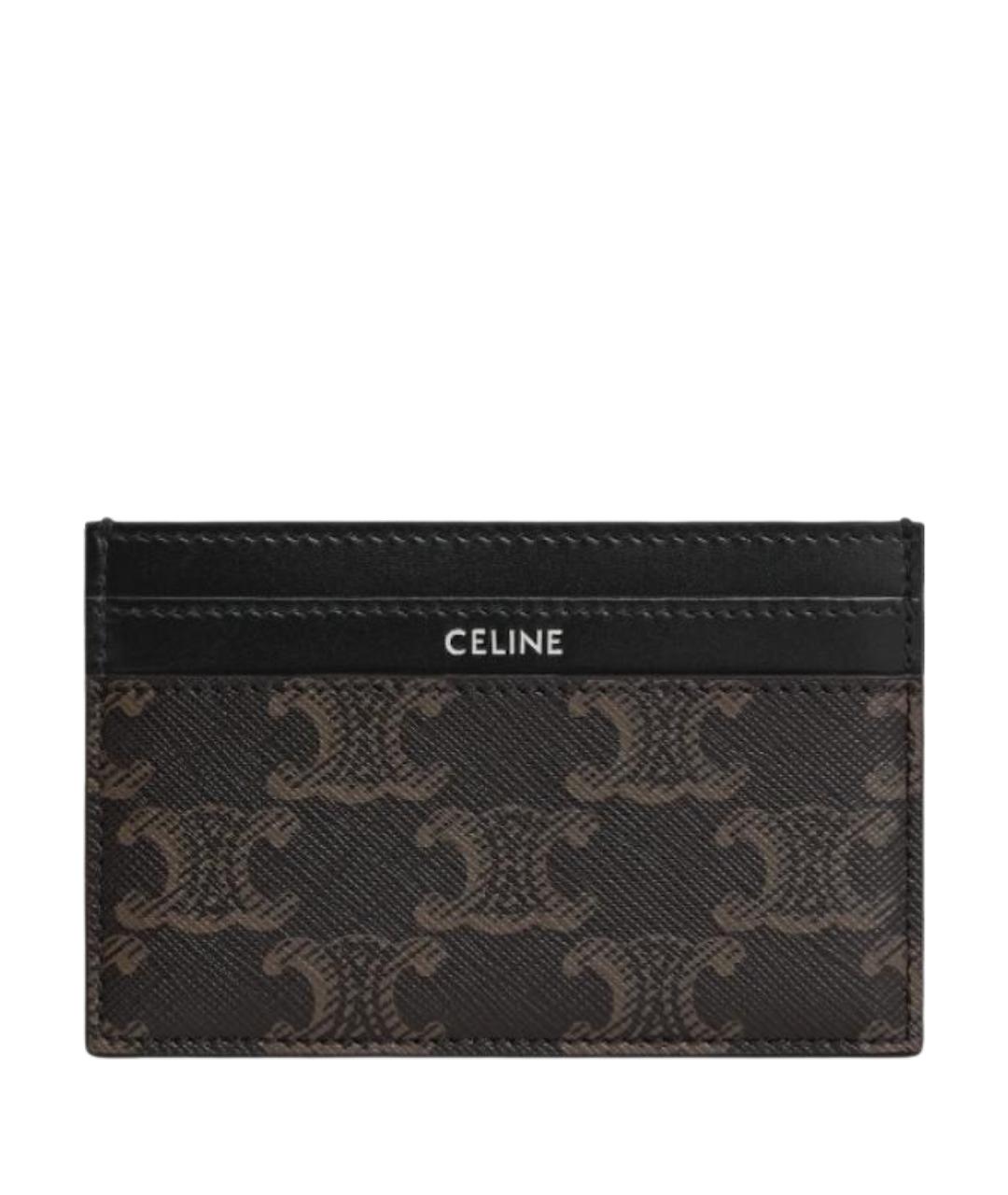 CELINE Черный кардхолдер, фото 1