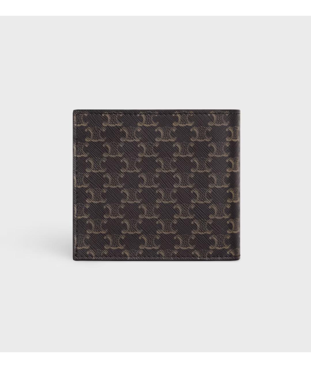 CELINE Черный кошелек, фото 3