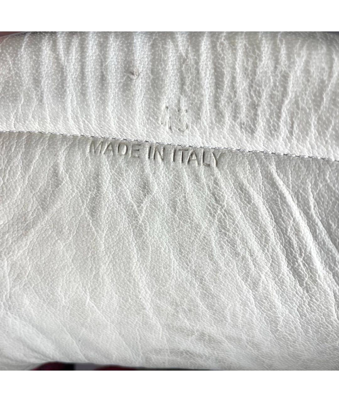 MAISON MARGIELA Бордовые высокие кроссовки / кеды, фото 7