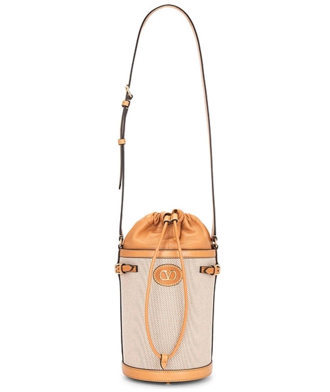 VALENTINO Оранжевая сумка через плечо, фото 1