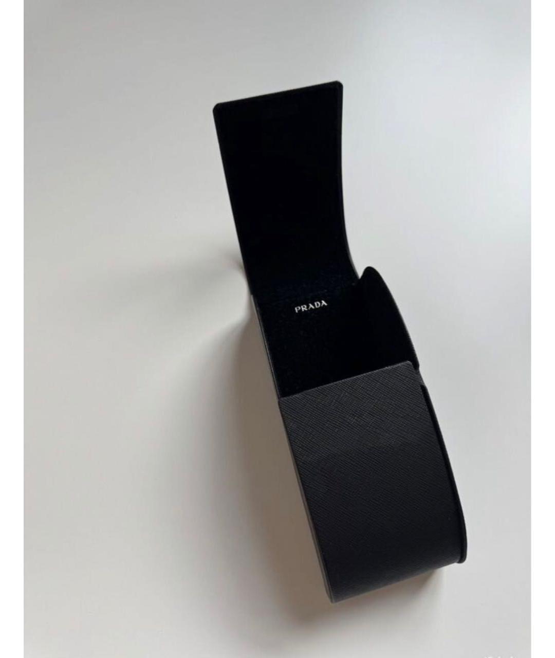 PRADA Темно-синие пластиковые солнцезащитные очки, фото 8