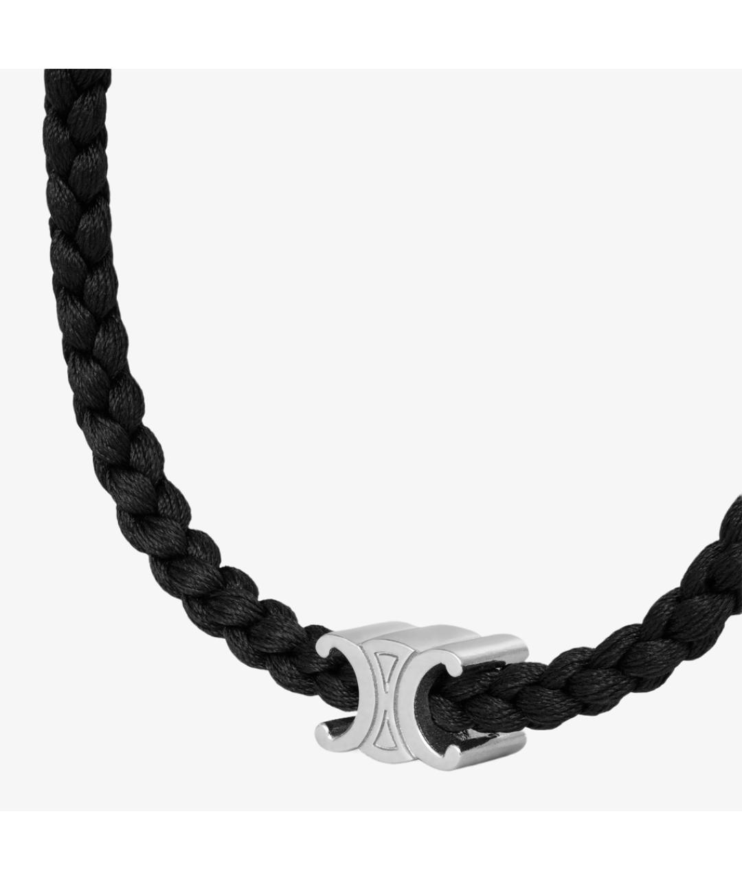 CELINE Черный браслет, фото 2