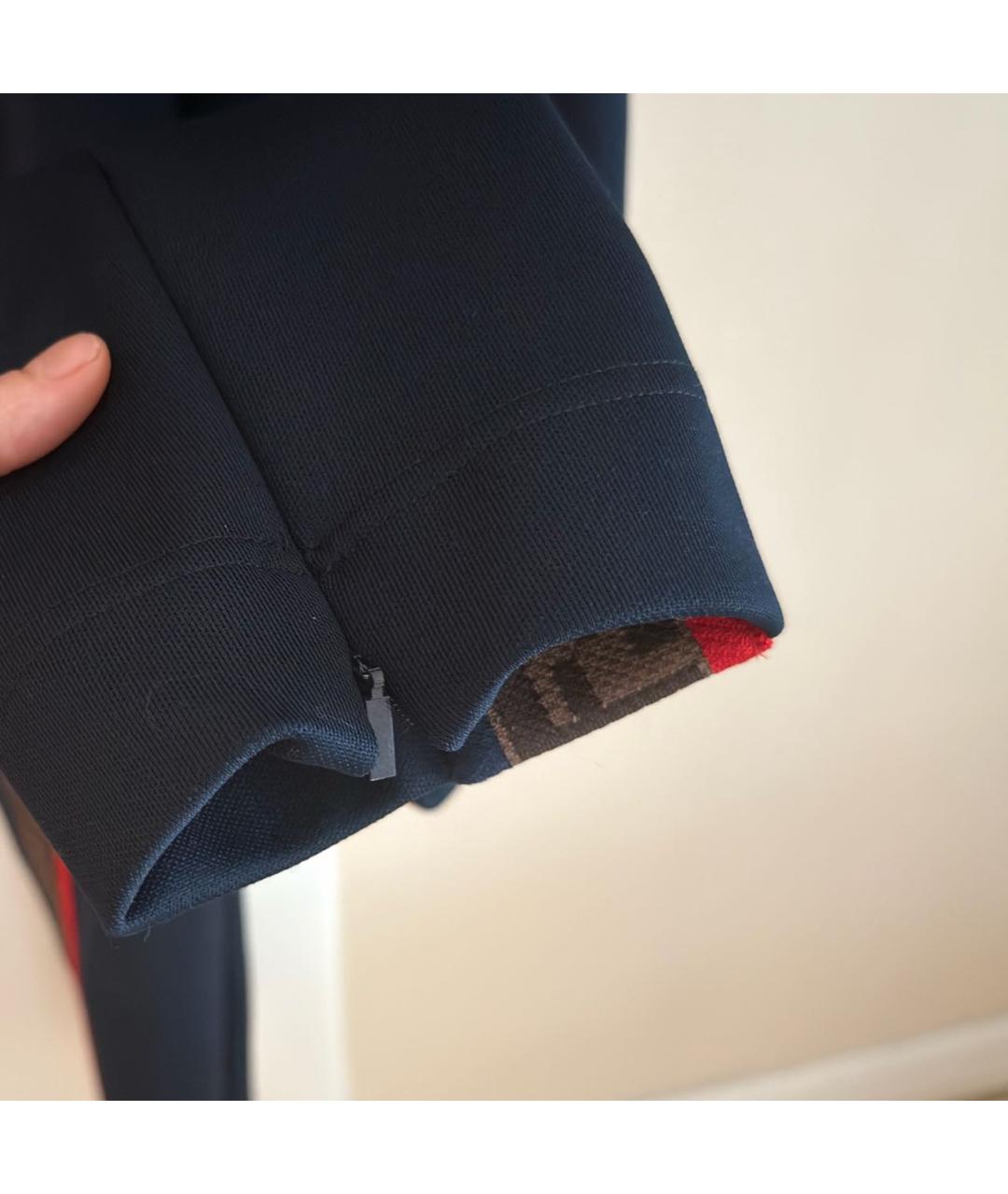 FENDI Темно-синий полиэстеровый комбинезон, фото 8