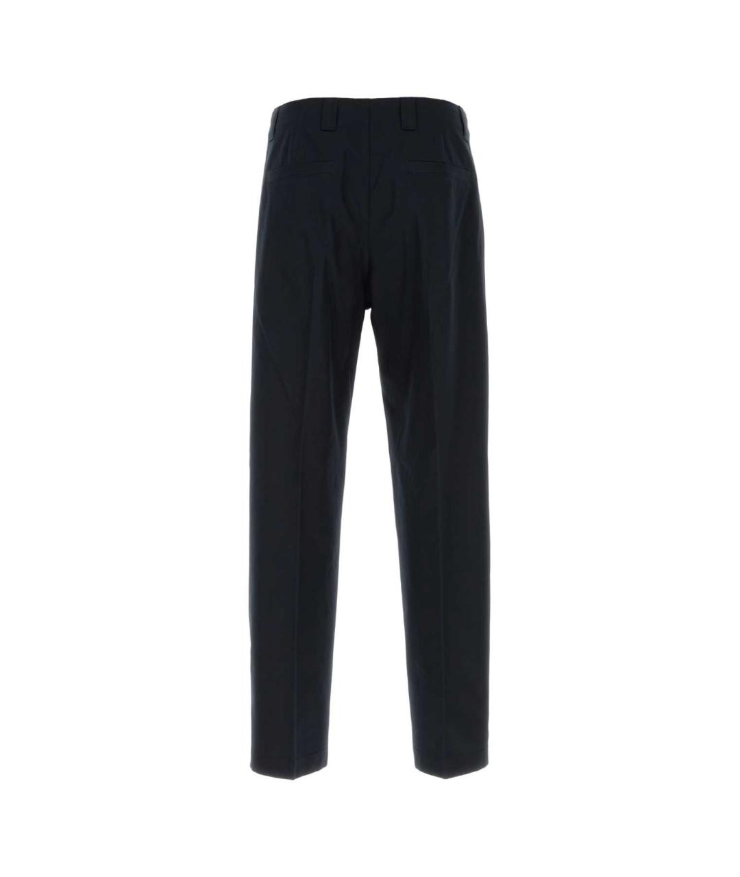 GUCCI Темно-синие хлопковые повседневные брюки, фото 2