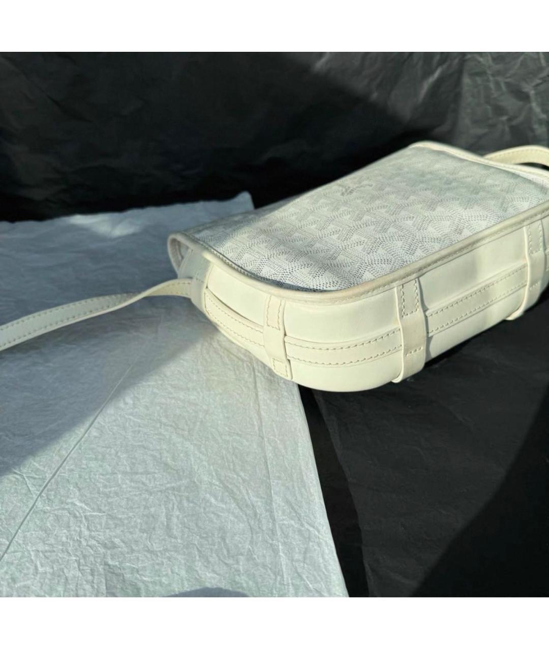 GOYARD Белая сумка на плечо, фото 6